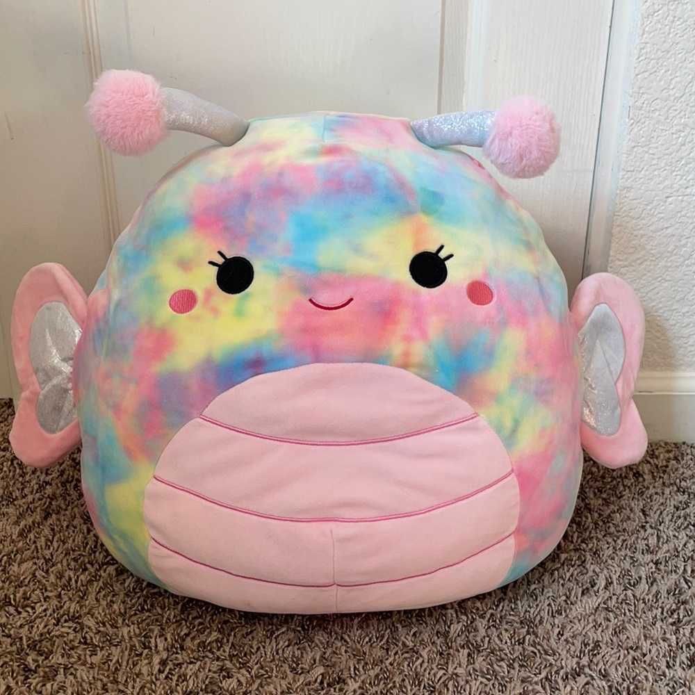 Squishmallow rainbow butterfly